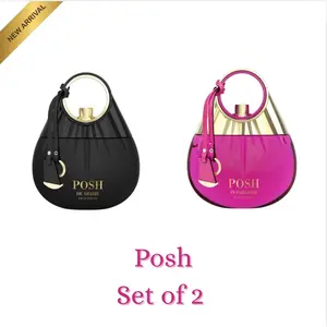 Camara Perfumes Posh Handbag Collection – 2 Deluxe Fragrances, Posh In Paradise, Posh in De Arabie. Set of 2