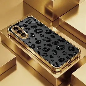 Leopard Print Phone Case for Samsung Galaxy Series, Durable & Design, Compatible with Multiple Models, Stylish Protection