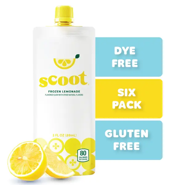Original Frozen Lemonade 6-Pack - Kids Treat, Dye-Free & Allergen-Free