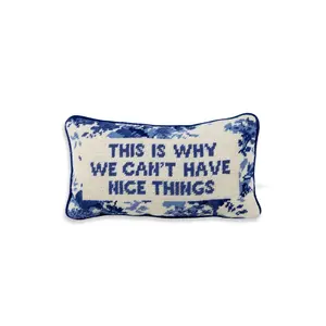 Nice Things NeedlePoint Pillow
