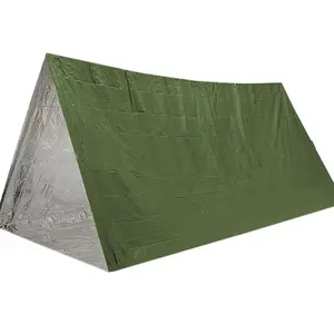 Outdoor Emergency Tent, Outdoor Survival Equipment, Protective Blanket, Windproof, Rainproof, Cold Emergency Insulation Tent