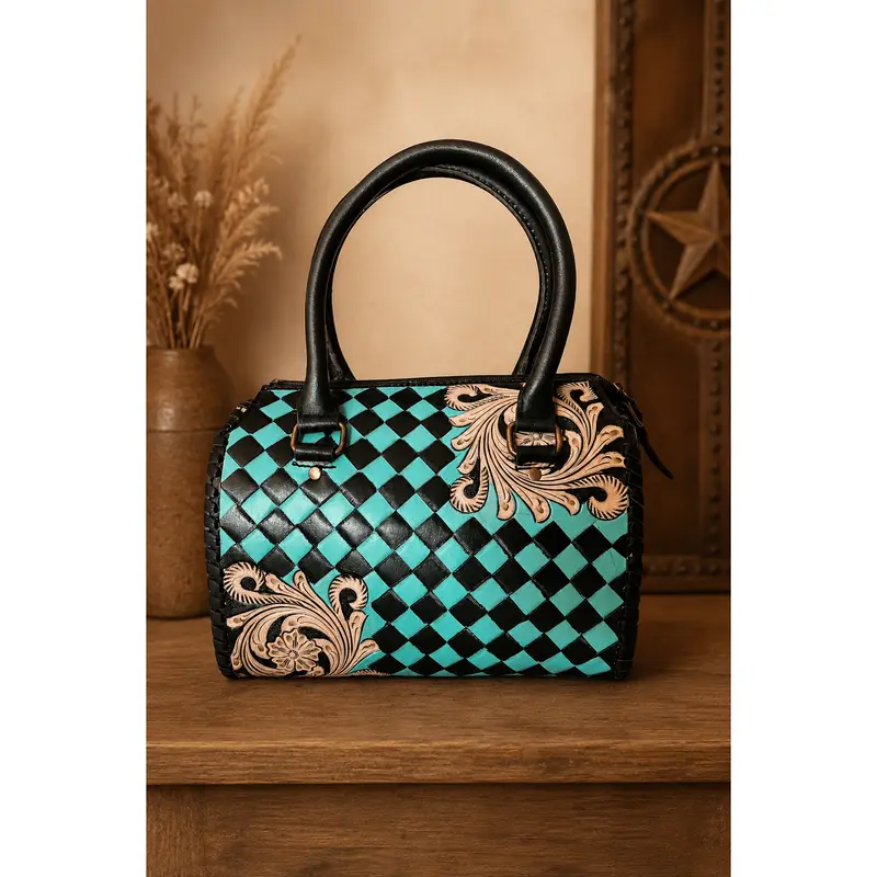 checkered western bag - TikTok Shop display picture 1