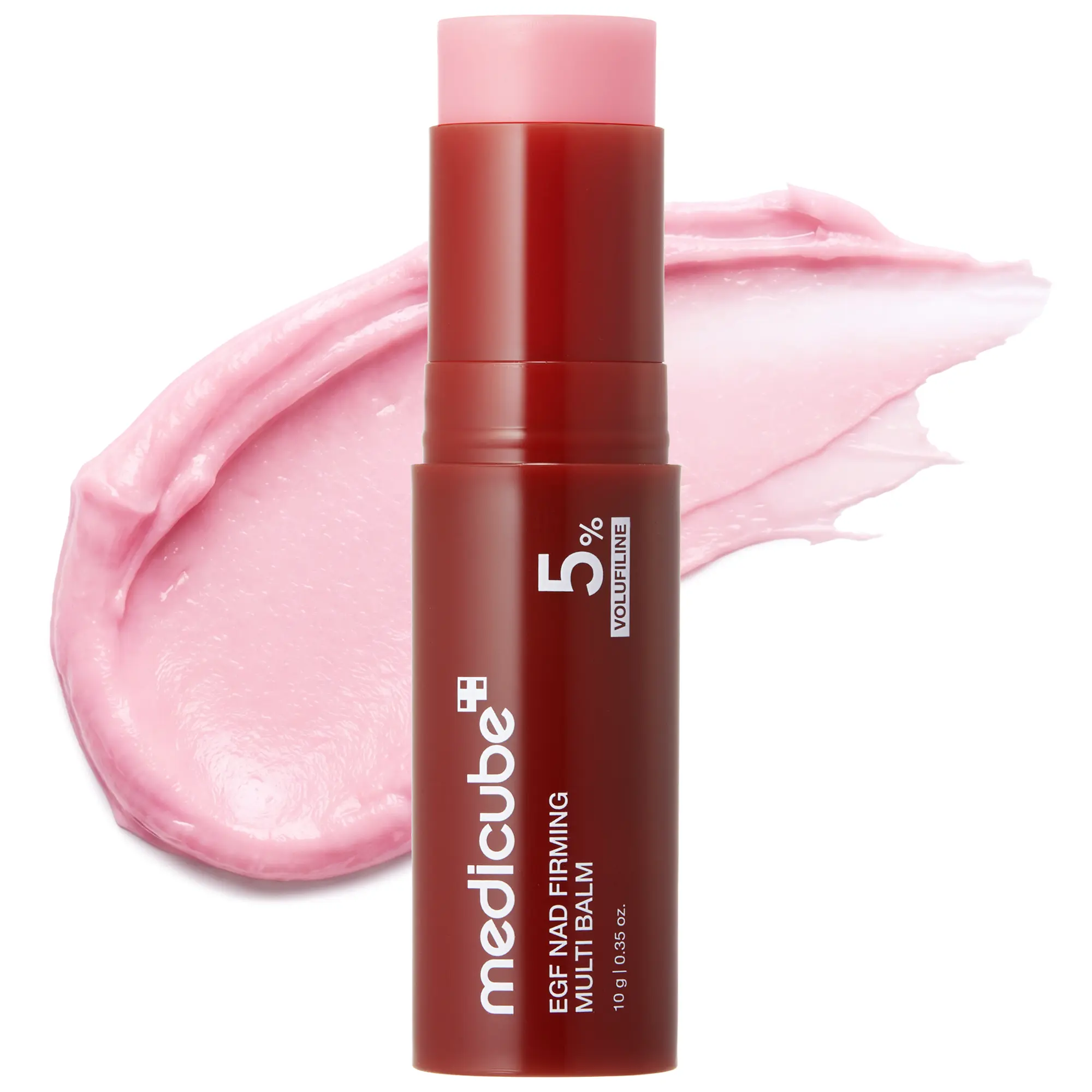 [medicube] [NEW] NAD+ EGF Firming Multi Balm | NAD+, EGF, Volufiline, Collagen | Anti-aging, Plumping, Radiance, Cares for Look of Fine Lines, Skin Elasticity, Firmness, Youthful-looking | For Under-Eyes, Forehead, Smile Lines, Lip Care | Korean Skincare