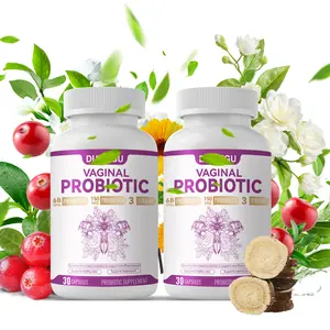 Probiotics for Women - pH Balance, Odor Control, Yeast Balance, Feminine Health - with Organic Prebiotics and Cranberry Extract