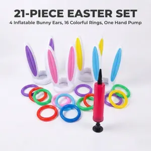 EASTER Balloon Decoration Set, Party Supplies, Fun & Festive Balloons, Perfect for Birthdays, Celebrations, Events, Easy-To-Use Decorative Balloons