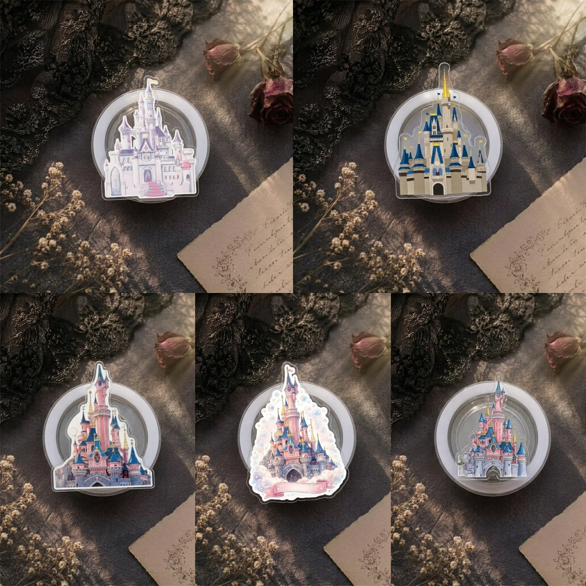 Fairytale Castle Phone Grip – Cute Fantasy Phone Holder Stand