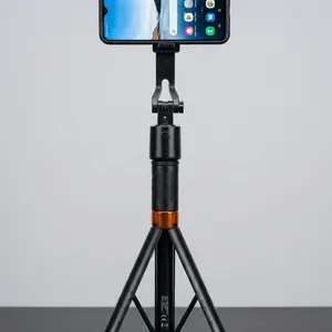 Automatic Face Tracking Tripod, 360°Rotating Selfie Stick With Bluetooth Remote Control, Live Streaming Selfies, for Caméra,iPhone,iPad, iOS,Android