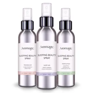 Pillow Ritual Aromatic, Calming Relaxing Pillow Mist, Linen and Fabric Sleep Spray, Infused with Natural Essential Oils for Bedtime Routine, Aluminium Bottle 4.05 oz