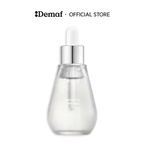 [De:maf Official] Green Cica Ampoule 1.7 fl. oz. (55ml) | 72% Green Tea + CICA for Balanced Pore Care | 8-Layer Hyaluronic Acid for Deep Moisture | Glow Hydrating Serum | Skin Repair