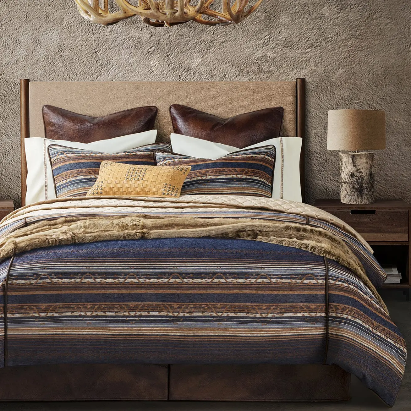 Estes Chenille Bedding Set Estes Chenille Bedding Set