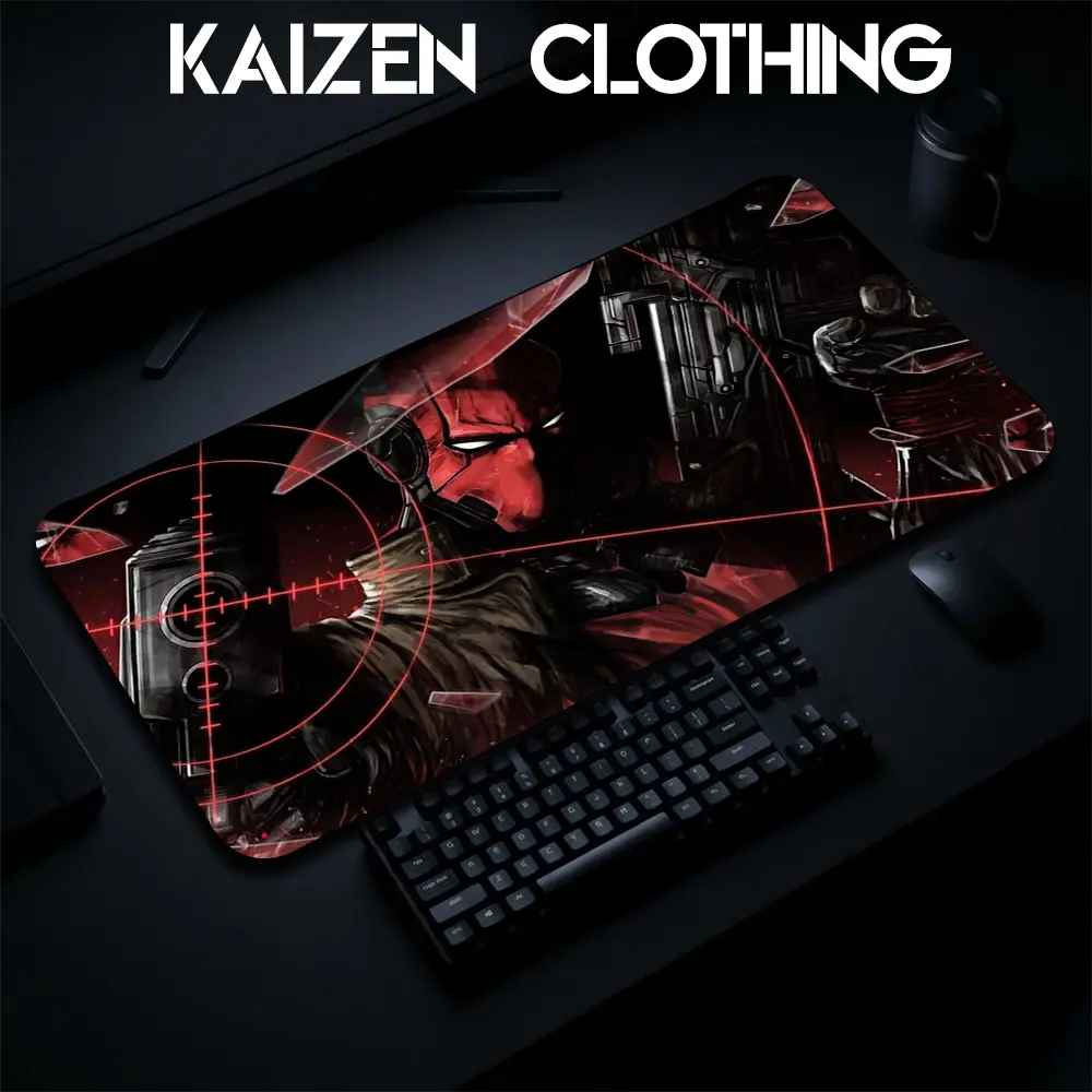 Redhood #1 DC, Super hero Gaming Mouse Pad Personal, Custome, Movie Desk Mat Extended Keyboard Pad Waterproof Non Slip Rubber Base Large Mousepad for PC Gamer Setup Desk Accessories 40x21 Inch,Office Gifts, Decor desktop