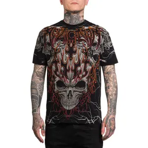 Affliction Men's T-shirt Cosmic Inferno