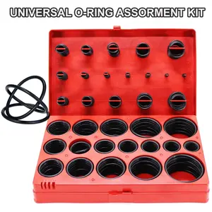 Industrial Equipment Maintenance Seal Kit, 419 O-Ring Set for Various Sizes, Oil-Resistant Rubber for Hydraulic System Stability