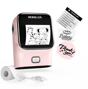 RONGTA Portable  2 Inch Bluetooth Label Maker Printer, Wireless Label Printer, AI Printer, Sticker Printer, Portable Thermal Printer for Small Business, Homes and Offices outdoorfun