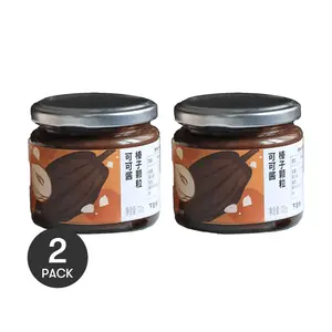 2 Pack Hazelnut Cocoa Spread with Granules 4.23oz Each - For Bread Ice Cream Yogurt, Rich Nutella Style