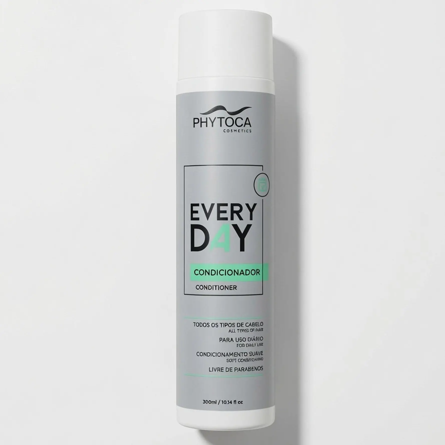 Phytoca Every Day Liquid Conditioner with Hydrolyzed Collagen for Shine, Targets Hair Ends & Smoother Feel, Paraben-Free for All Types, Single 300 mL
