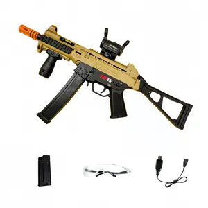 Electric Gel Ball Launcher,with a non-removable orange muzzle,Fully Automatic Outdoor Toy for Boys and Girls, Fun Shooting Game, Birthday Gift, Holiday Gift.