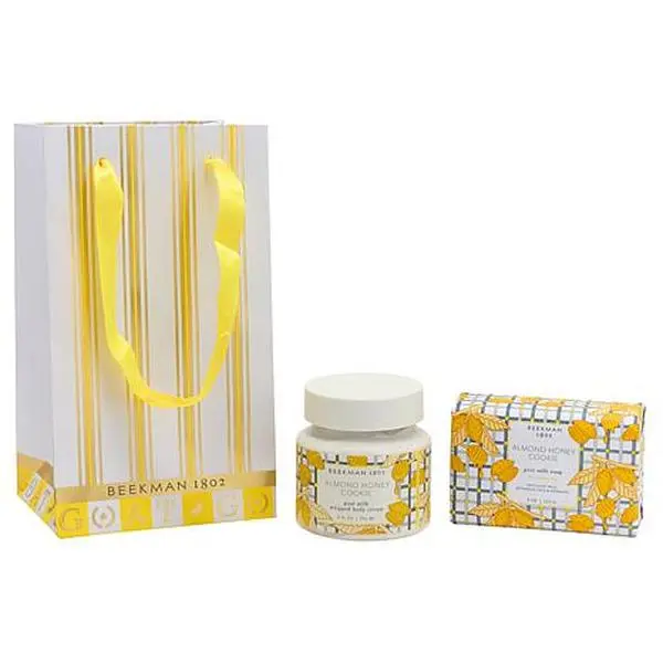 Beekman 1802 G.O.A.T 2-Piece Body Care Gift Set - Almond Honey Cookie
