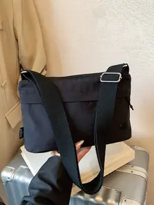 Lightweight Portable Multi-Compartment Women's Shoulder Bag, Convenient Organization and Storage, Simple Daily Casual Crossbody Backpack, Casual Crossbody Bags