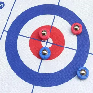 3 in 1 Floor Game Kit, 1 Set Durable Family Fun Games, Tabletop Bowling Game Shuffleboard Set, Party Favors, Tablegame