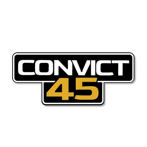 Convict 45 Enamel Pin Convict 45 Enamel Pin