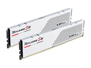 G.SKILL Ripjaws S5 Series 32GB (2 x 16GB) 288-Pin PC RAM DDR5 6000 (PC5 48000) Desktop Memory Model F5-6000J3238F16GX2-RS5W