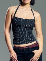 Black and White Polka Dot