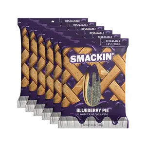 SMACKIN' Sunflower Seeds - FLAVOR LAB TRIO - CHILI CHEESE DOG - BACON MAC & CHEESE - LIMITED EDITION SAMPLER PACK, 12 Total 4 OZ. Bags
