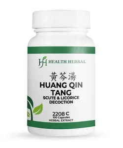 Huang Qin Tang/Scute & Licorice Decoction 100 Capsules Herbal Extract Calms Digestive System