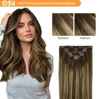 #(T4/27)P4 Chocolate Brown to Caramel Blonde
