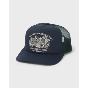 Adiv Foamie Trucker Hat - Navy Lightweight Sun Hat