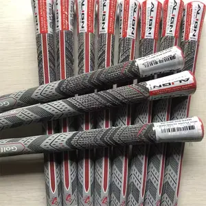 Natural Rubber Golf Grips 13 Pack, Unisex Comfort Non-Slip Textured Golf Club Handles, Unique Mechanical Appearance