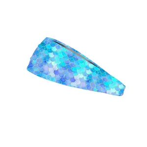 RAVEbandz The Pro - Wide Stretch Headband (Mermaid Me Do It)