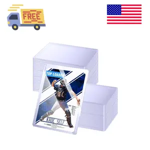 32ct Topload for Cards, 35pt Hard Card Sleeves, 3" x 4" Card Sleeves Hard Plastic