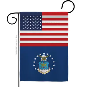 Americana Home & Garden G142717-BO 13 x 18.5 in. US Air Force Garden Flag with Armed Forces Double-Sided Decorative Vertical Flags House Decoration Banner Yard Gift