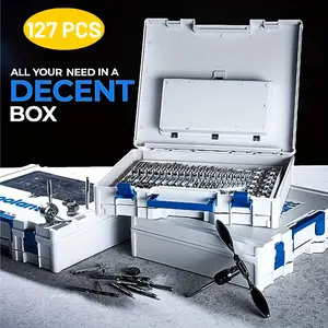 NEW Sae/metric Tap Die Set Premium High speed Steel Ratcheting