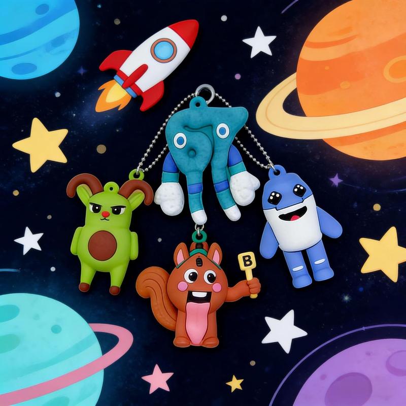 15pcs Italian Brainrot Toys,67 Tralalero Tralala Action Figure Toys,Tung Tung Sahur Doll 2.5in,Funny Animals,Meme Shark Collectible Doll Charm, Portable Cute Decor & Gift (Keychain Edition)