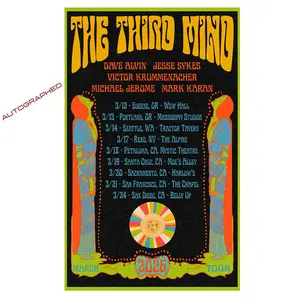 The Third Mind - Autographed March 2026 Tour Poster