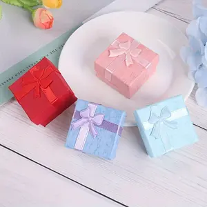 1pc Jewelry Gift Box Ring Box Small Package Earrings Box Jewelry Gift Jewelry Storage Box Accessories Box