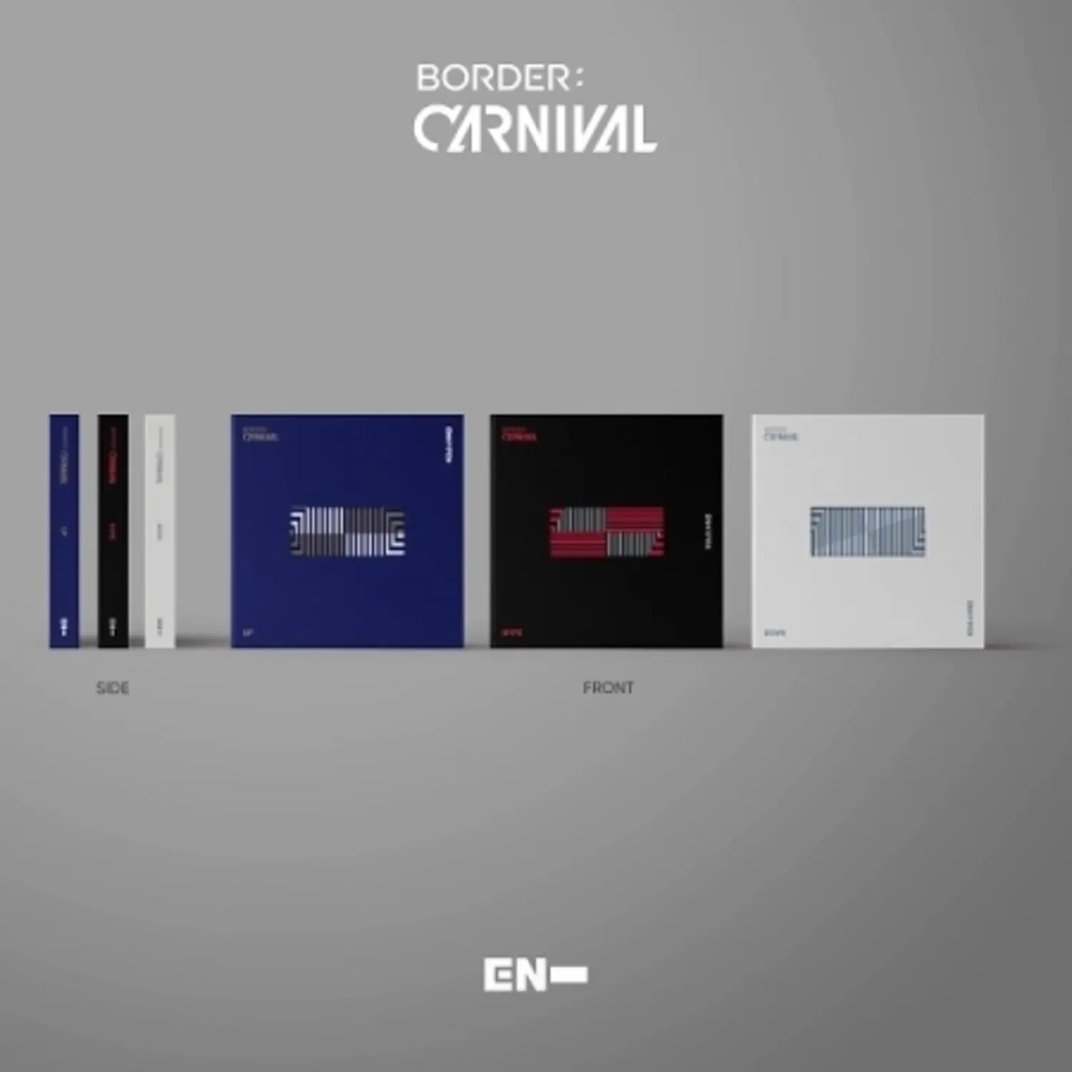 ENHYPEN - Border: Carnival (incl. 190pg Photobook, 16pg Lyric Book, 2x Photocards, Lenticular Card, Carnival Ticket, Signature Sticker + Poster), Kpop