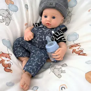 [Drink Wet System] Mayfair Baby Doll 13Inch Full Silicone Realistic Awake Reborn Baby Doll Boy Newborn Baby Doll For Sale With Accessories summerwins,summerwins