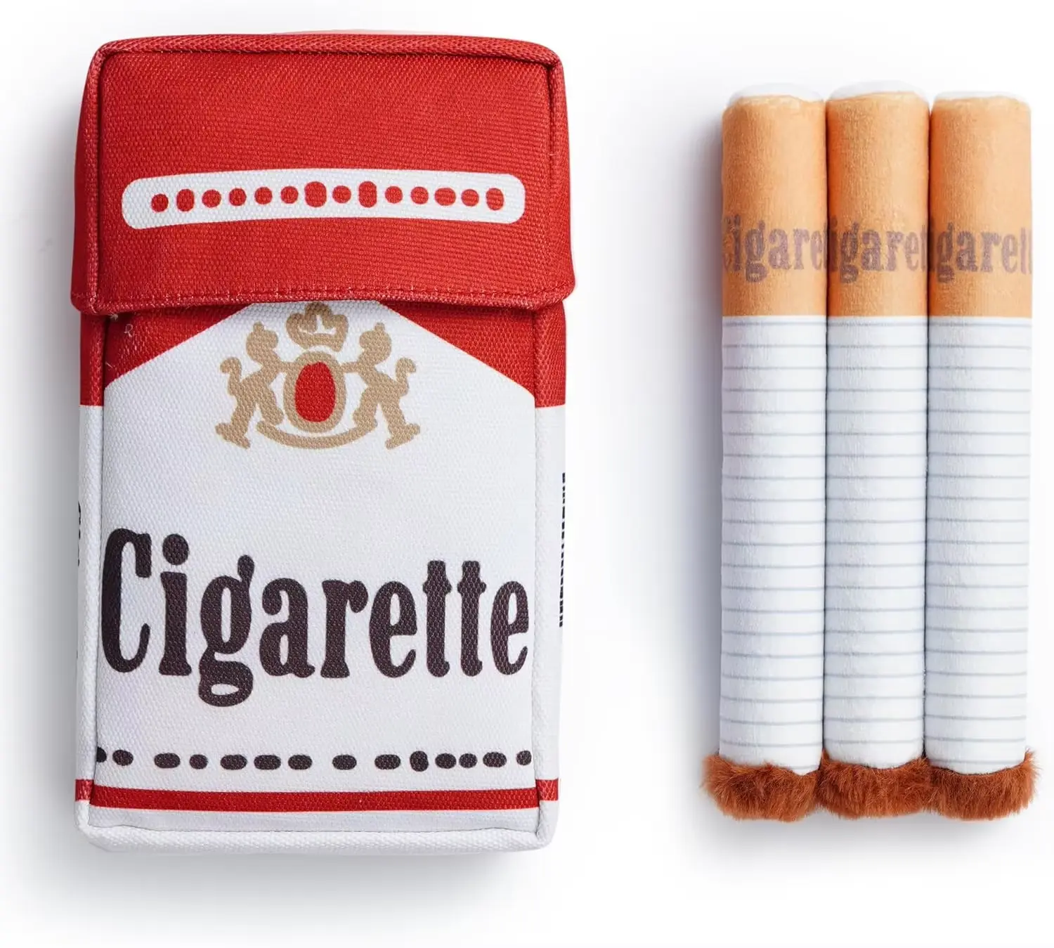 funny cigarette gifts Funny Interactive Plush Dog Toys Creative Cigarette Interactive Giggles Dog  Toys Funny Plush Chewing Toy Cigaret Box Pet Gifts
