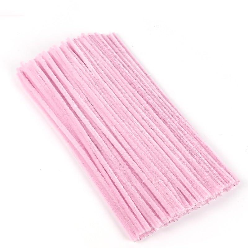 300 count Thick Pipe Cleaners Craft Supplies 3 Assortment Pastel Macaron Color Chenille Stems for Art and Craft Projects Creative DIY Decorations (Lily color-300pcs)