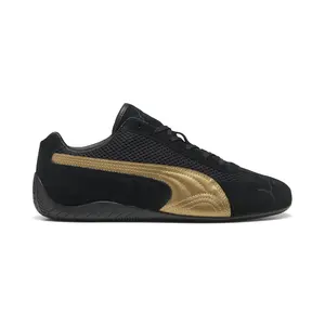 PUMA Womens Speedcat Premium Lace Up Sneakers Shoes Casual - Black