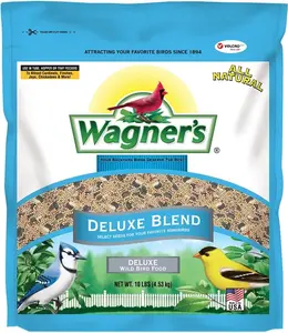 13008 Deluxe Wild Bird Food, 10 lb Bag