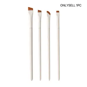 Piece Precision Angle Eyeliner Brow Brush Set, Nylon Bristles, Fragrance-Free, Ideal for Beginners, Ergonomic Design, Eyebrow Angled Brush, Eye Makeup Brushes