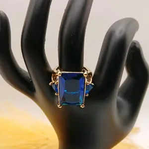 True Blue Expandable Ring