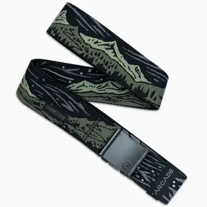 Arcade Out of Range Belt - Off-Grid Performance Stretch Webbing with Patented A2 Buckle for Comfort and Fit