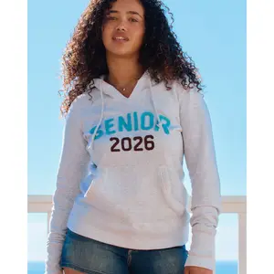 Hollister Feel Good Senior Graphic Hoodie