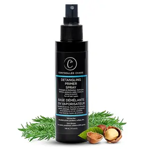 Hair Detangler Spray 5oz  With Rosemary, Jojoba, & Olive Oil for Moisture, Shine & Heat Protection